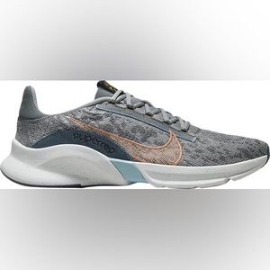 Nike 2022 SuperRep Go 3 Next Nature Flyknit ‘Wolf Grey/ Arctic Orange’